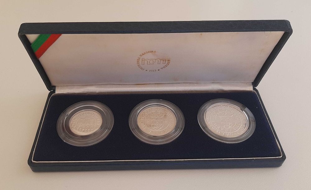 Moedas XVII Exposição Europeia 1983 (Prata)