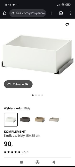 Sprzedam komponenty do szaf pax Ikea