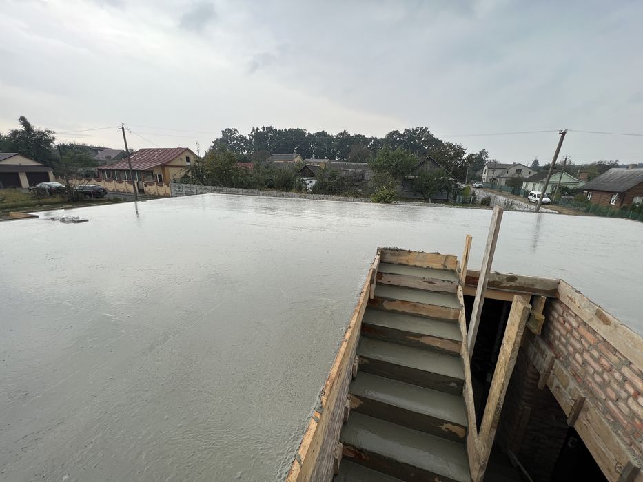 Монолітні перекриття , сходи стяжкі