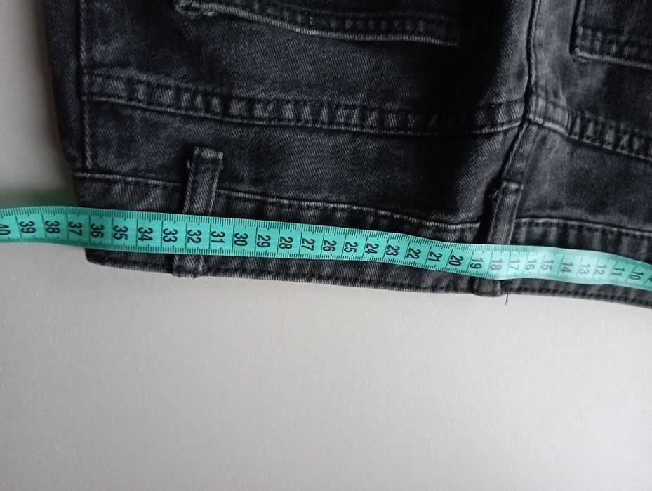 Spodnie dżinsowe Shein XS czarne