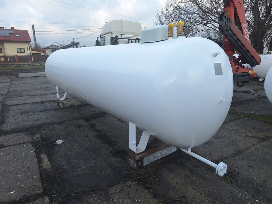 Zbiornik gazowy butla 6400 naziemny na gaz LPG propan butan suszarnia