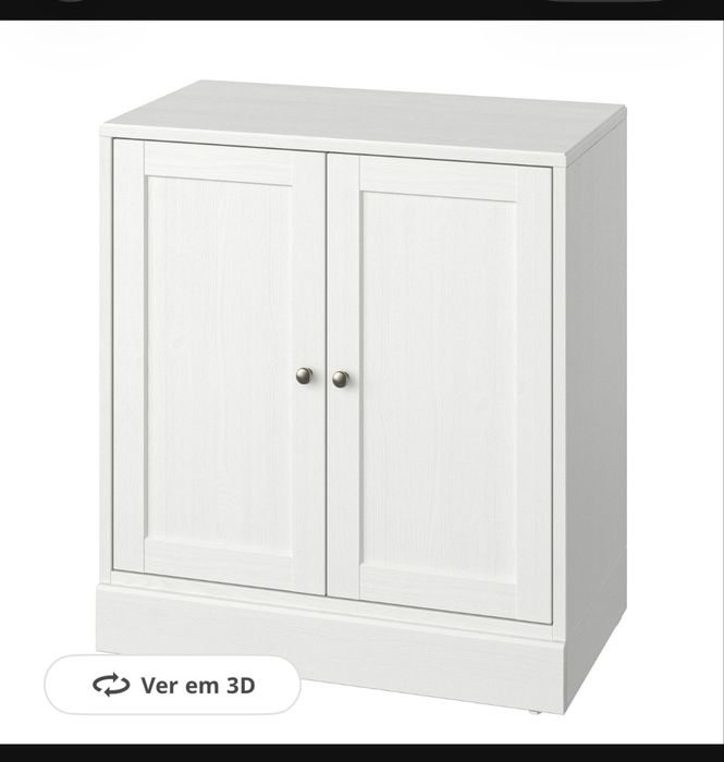 Armário + vitrine HAVSTA IKEA Cinza