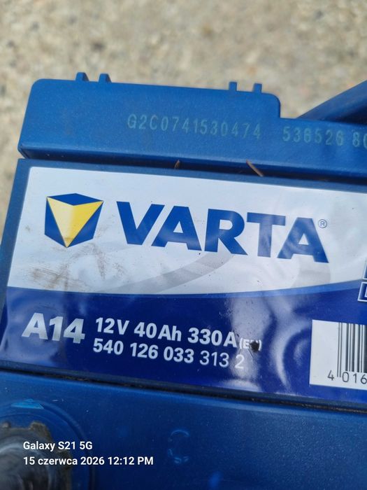 Akumulator Varta 12V 40Ah