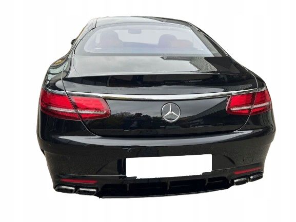 mercedes w217 c217 s 63 coupe amg tył kompletny zderzak klapa lampy li