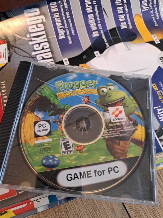 Frogger the great quest Konami gra PC