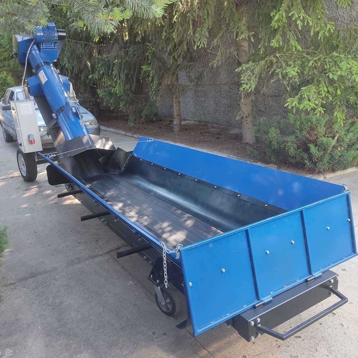 Погрузчик. Розвантажувач вагонів мобільний, шнековий, стрічковий 50т/г