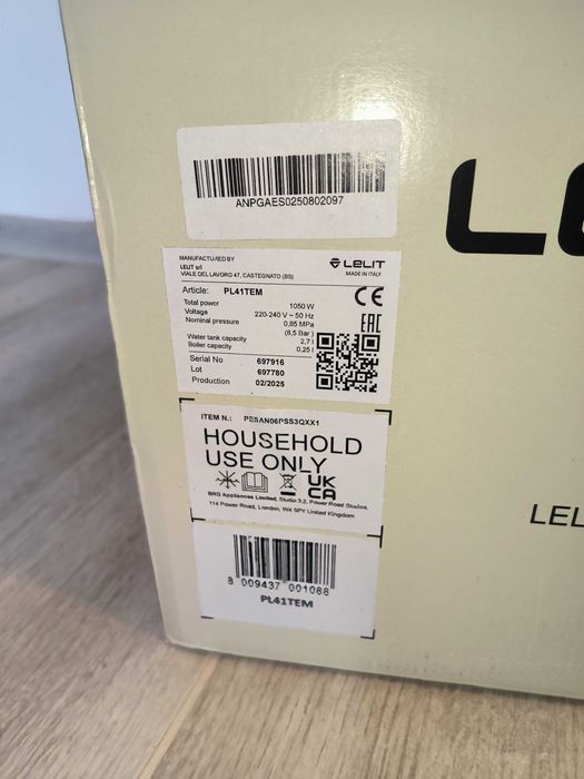 Кавоварка Lelit Anna PL41TEM + темпер, вирівнювач