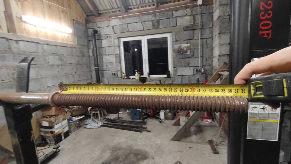 Gryf prosty 218 cm