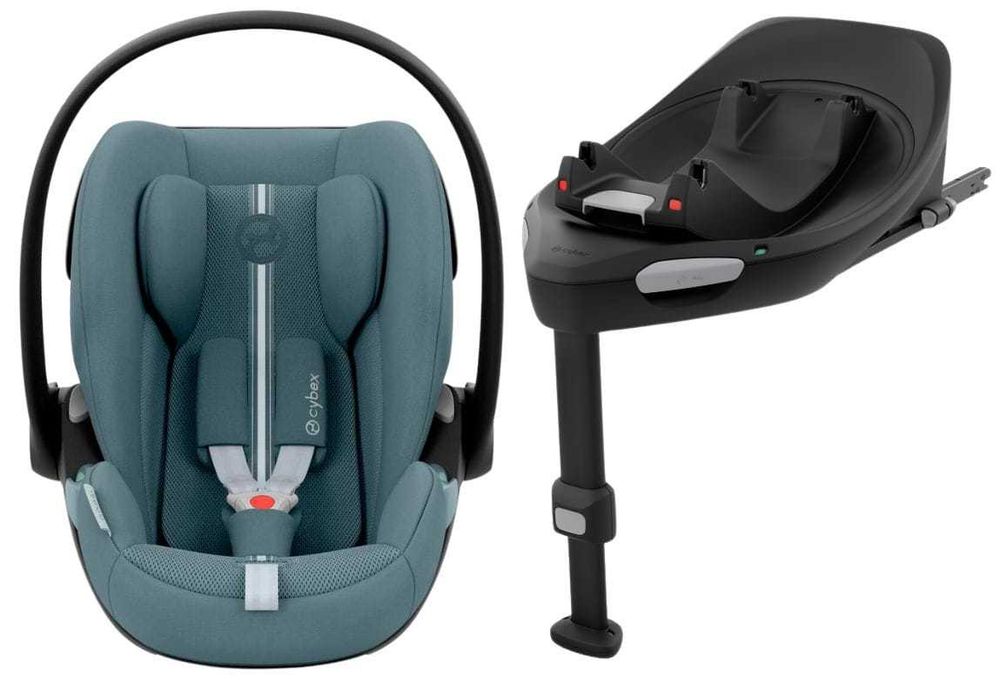 Zestaw 4w1 THULE Urban Glide 3 Blue z gondolą + Cybex Cloud G + baza