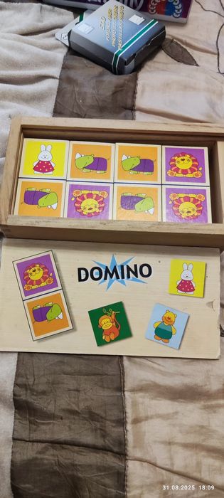 Gra domino - zwierzątka