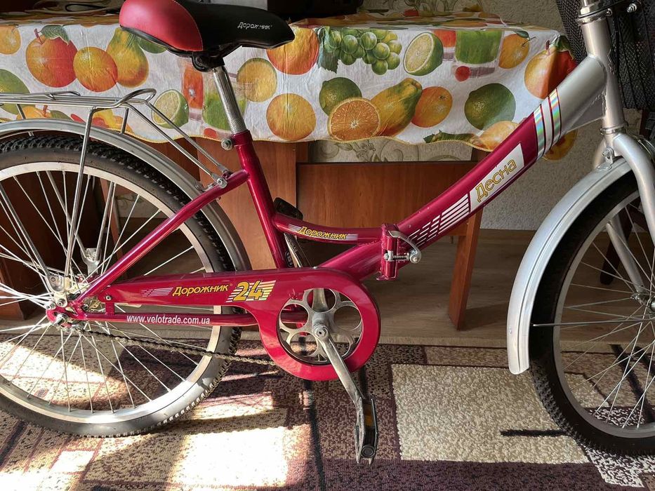 Велосипед 24 Десна красный