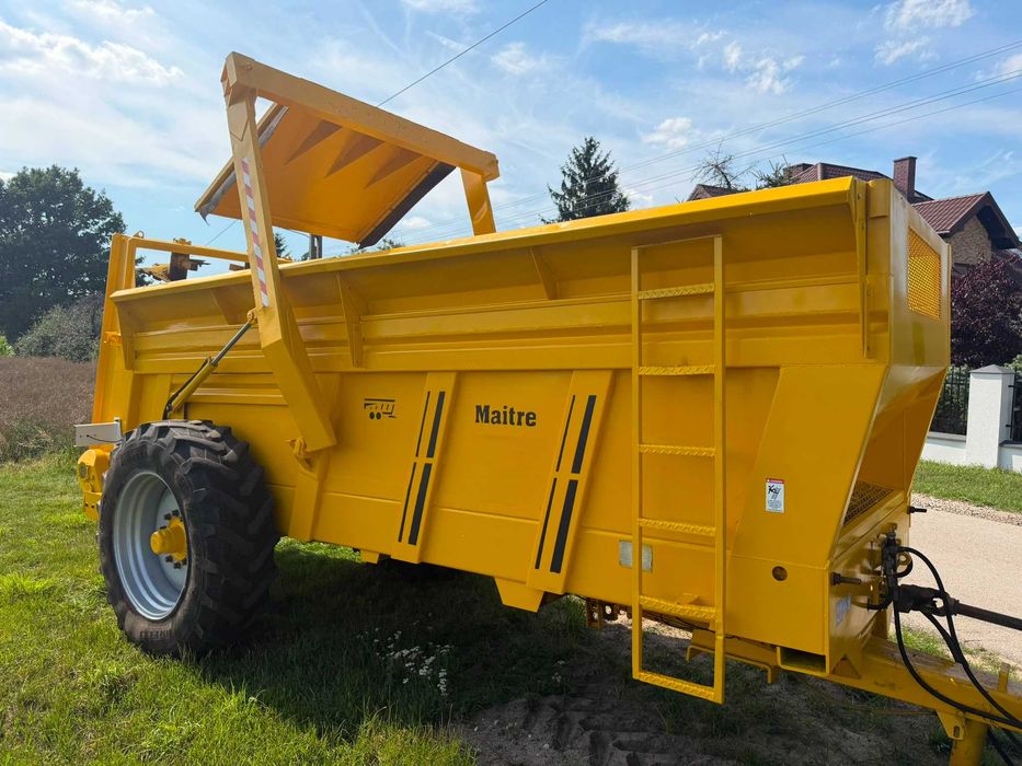 Rozrzutnik obornika maitre em12000, leboulch, Rolland,
