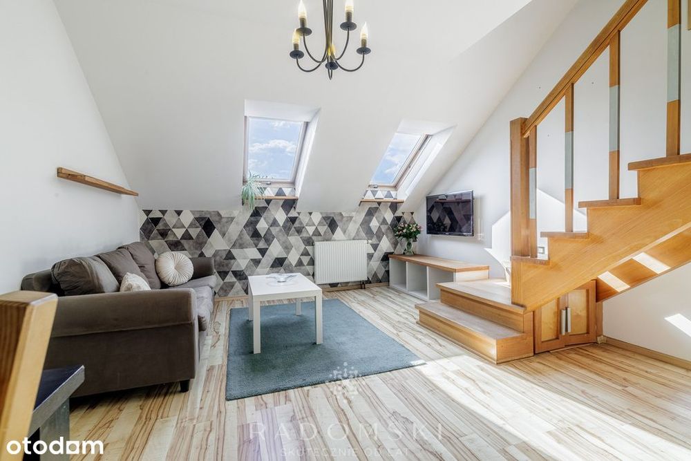 Dwupoziomowe mieszkanie na osiedlu Korczak| 3-pok.