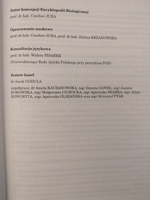 Encyklopedia biologiczna 13 Tomów