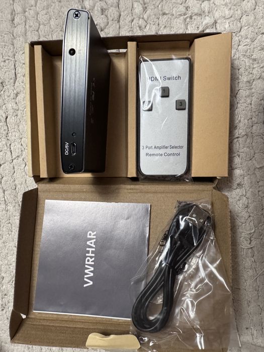 Спліттер VWRHar HDMI Switch 4K 3-in-1