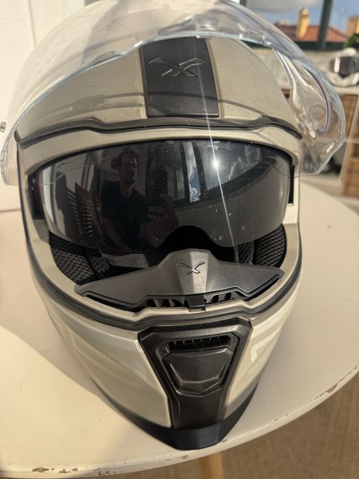 Capacete Nexx SX 100 speed - cinza matt - M