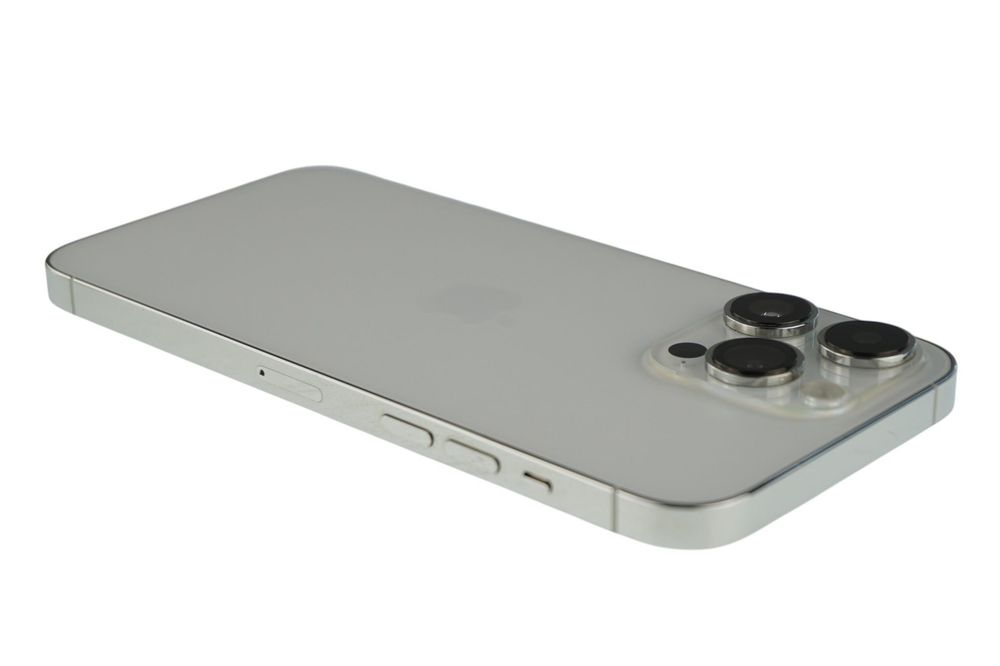 UŻYWANY BDB IPHONE 14 PRO MAX 128GB Silver Zielona Góra BAT.100% #1899zł#