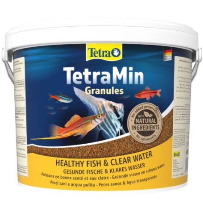 Корм Tetra Min Granules 10L (4,2kg) тонучі гранули для акваріумних риб
