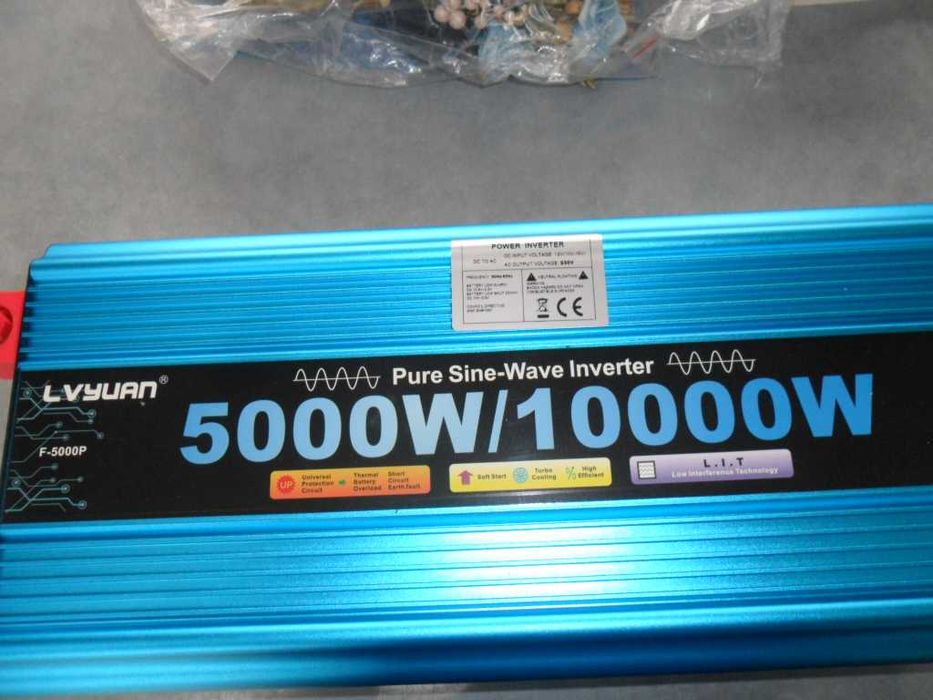 Conversor 12 vdc 230 vac onda completa 10000w