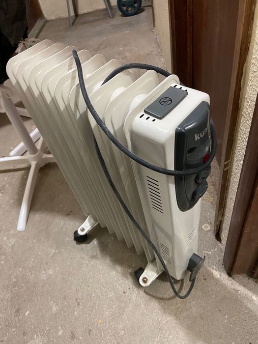 Aquecedor / esquentador a óleo 2000w