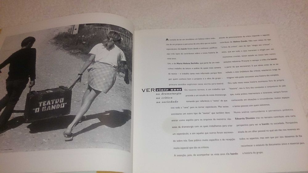 o bando (monografia de um grupo de teatro no seu vigésimo aniversário)