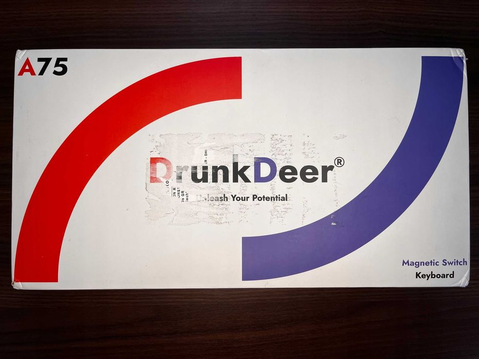 DrunkDeer A75 – Przewodowa klawiatura magnetyczna HE 75%/RGB/USB/Pokrętło