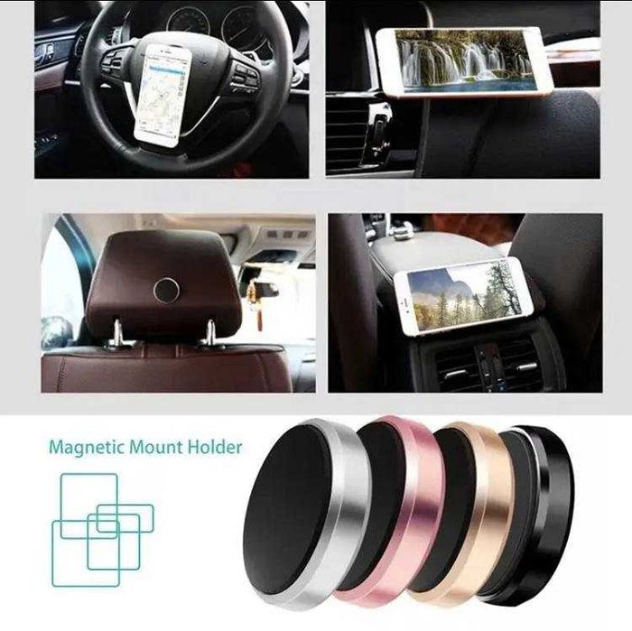 Suporte Magnético Universal para Telemóvel / Smartphone para o carro - (Pequeno)