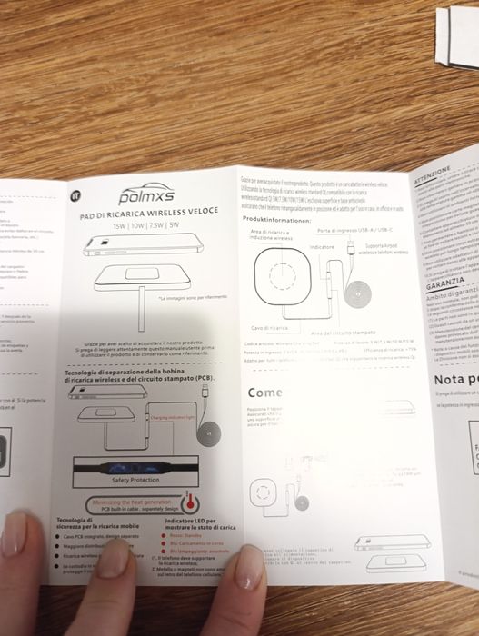 Бездротова дарядка для телефона ,навушників
