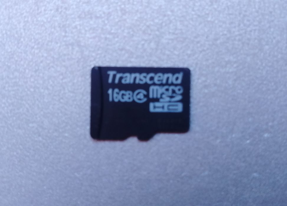 Продам микро сд карту Transcend 16 gb