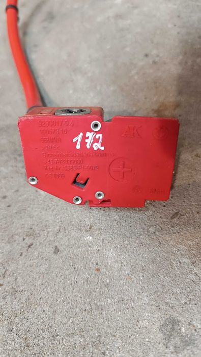 Клемма плюсовая пиротехническая №172 BMW F20 F30 F31 клема пиропатрон