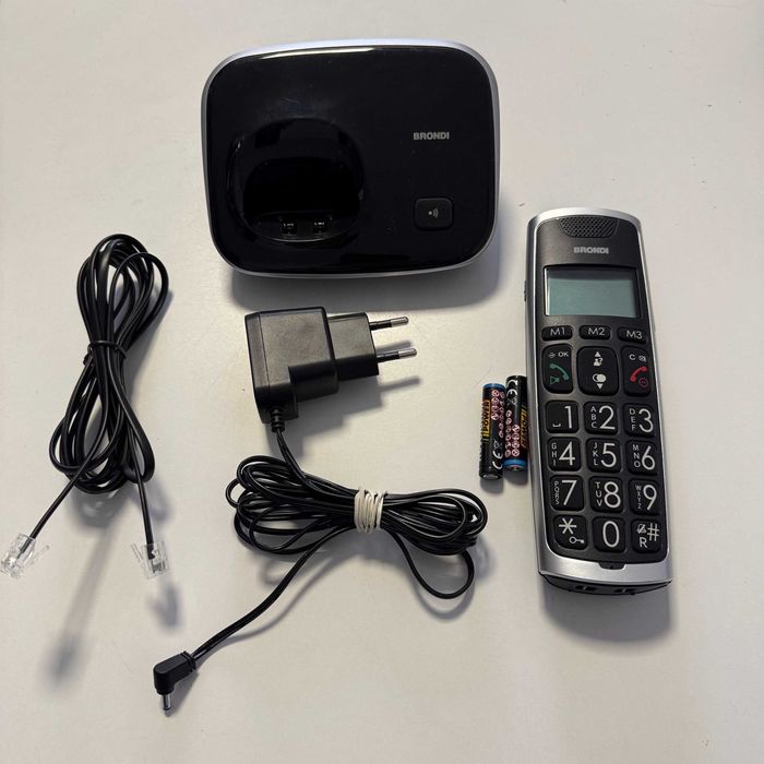 Telefon bezprzewodowy Brondi Bravo Gold