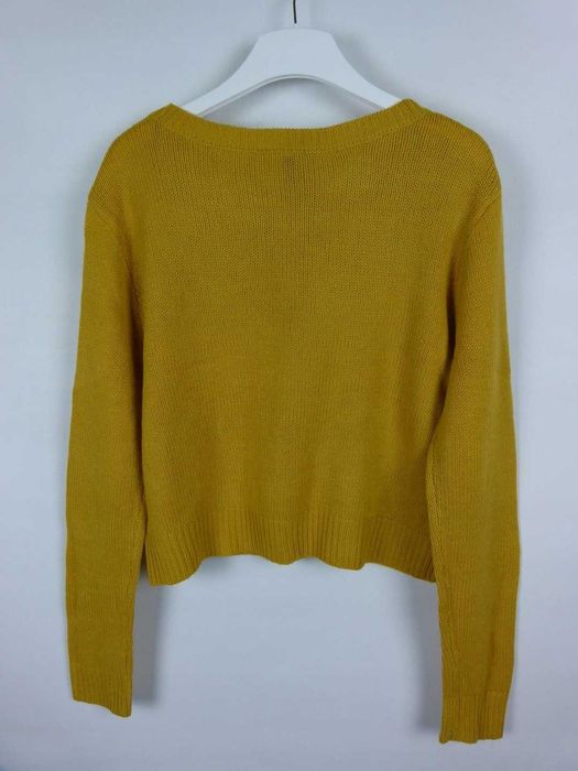 Divided by H&M żółty sweter akryl / M