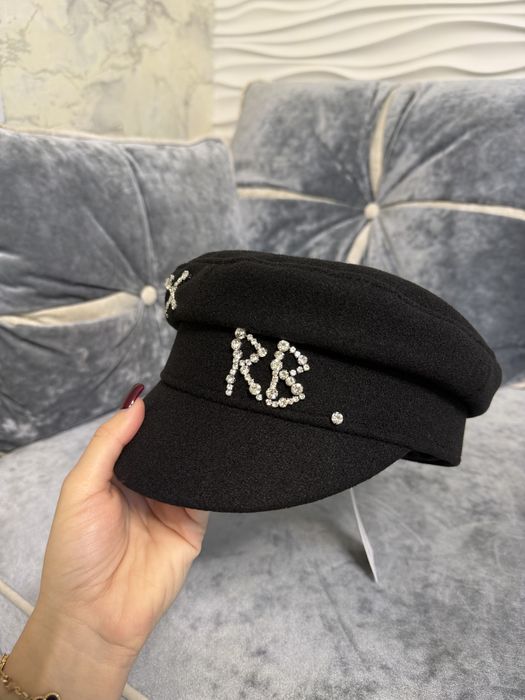 Черная кепка кепи ruslan baginskiy crystal