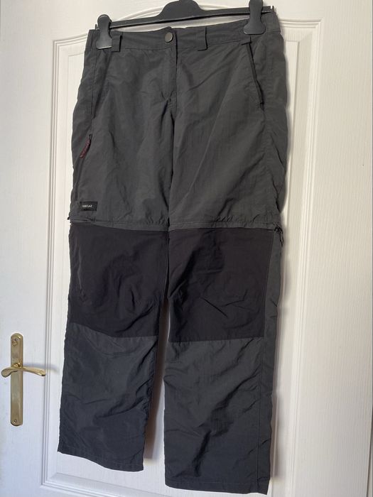 Spodnie trekkingowe, turystyczne 2w1 z odpinanymi nogawkami, Decathlon