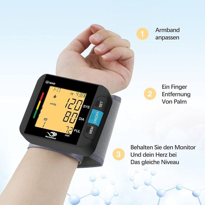 Тонометр на запʼястя