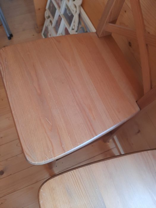 Cadeira/ Banco alto Ikea Cor Madeira Clara - Excelente Estado