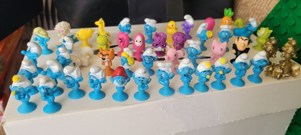 Zesraw - gwiezdne wojny, smerfy, zwierzęta - Gumowe figurki Lidl