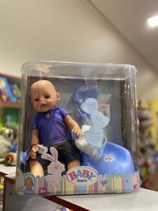 Baby Born, лялька, пупс , горшок
