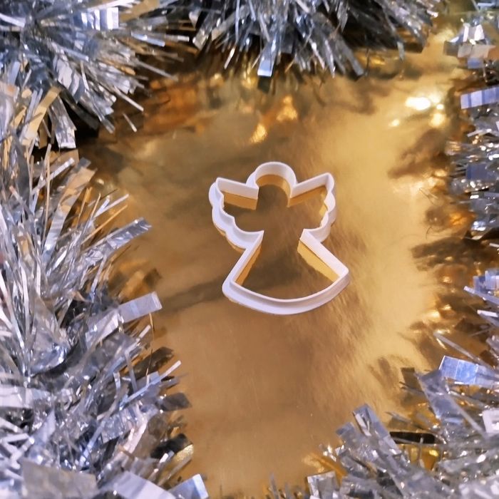 Cortador de bolacha/biscoito anjo de Natal- novo
