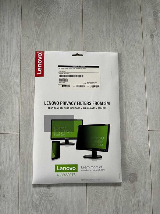 Nowy filtr prywatności (Privacy-Filter 14") 3M Lenovo 14.0W9 0A61769