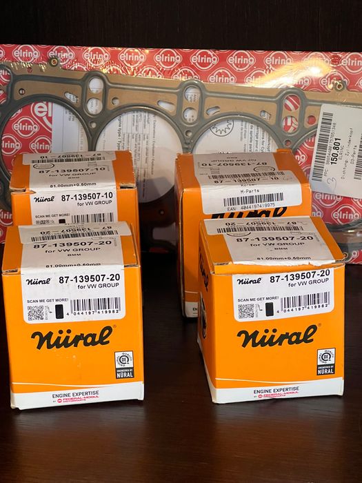 Kit pistões  Nural 1.9 TDI PD