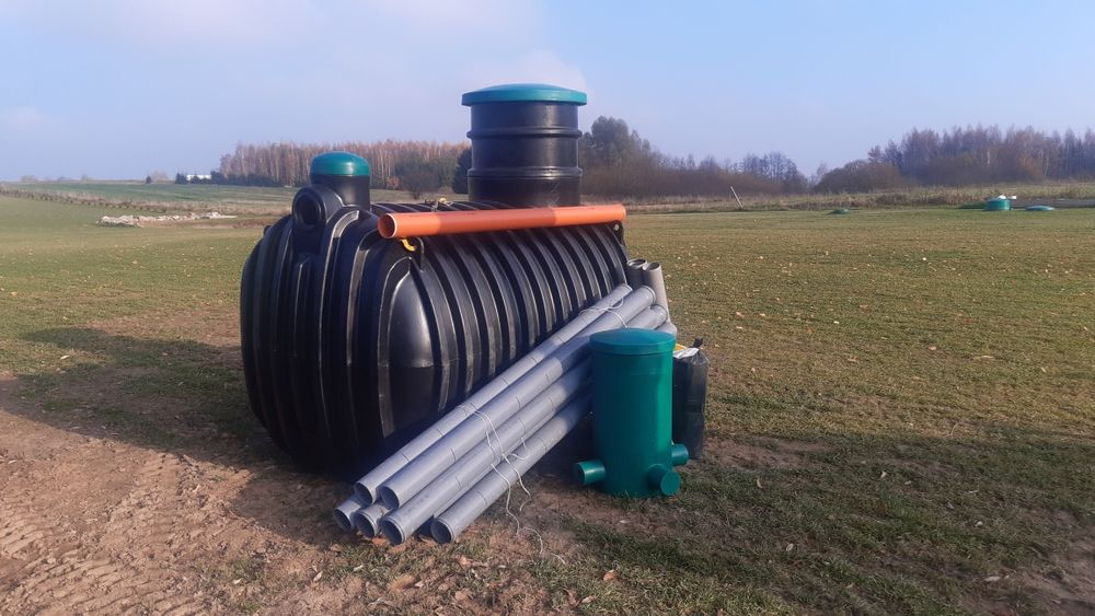 Oczyszczalnia ścieków 4m3 dla 6-8 osób , szambo ekologiczne 4m3