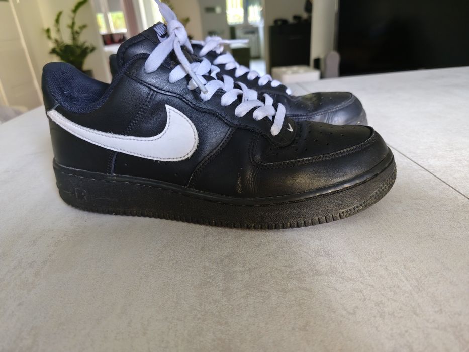 Nike Air Force 1 Low Czarne / Black & White – Rozmiar 42.5