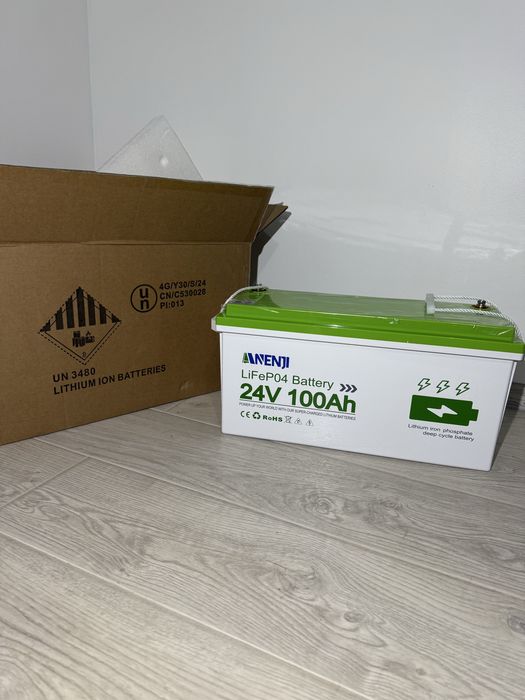 Акумулятор для /інвертора ANENJI LiFePO4 24V 100Ah