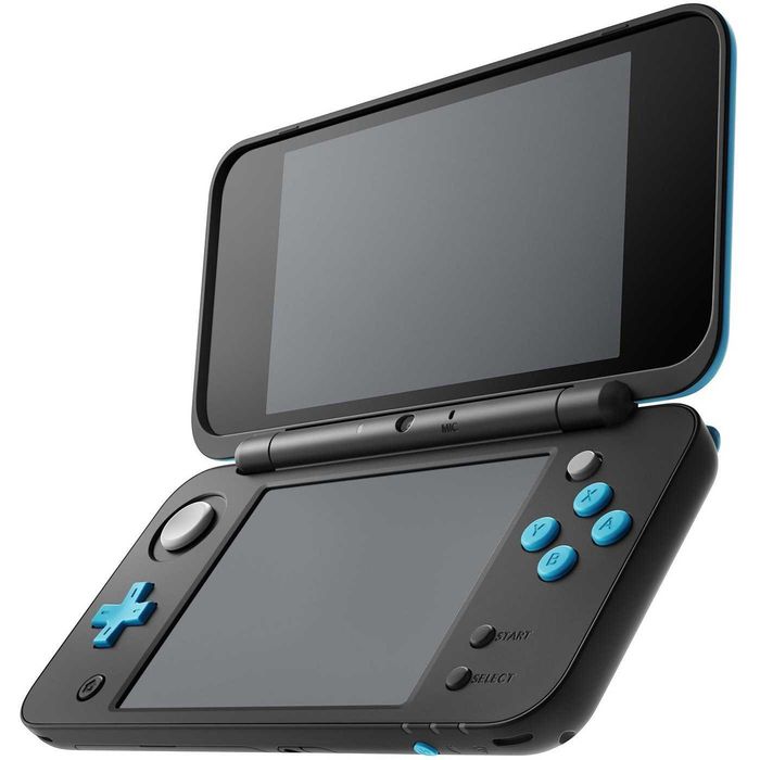 Konsola New Nintendo 2DS XL Black Blue 100% Sprawna BDB Sklep Wysyłka Wymiana