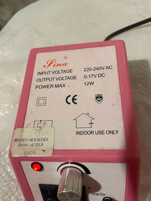 Фрезер, лампа для маникюра педикюра Lina Mercedes 2000 12W SUN X 54 w