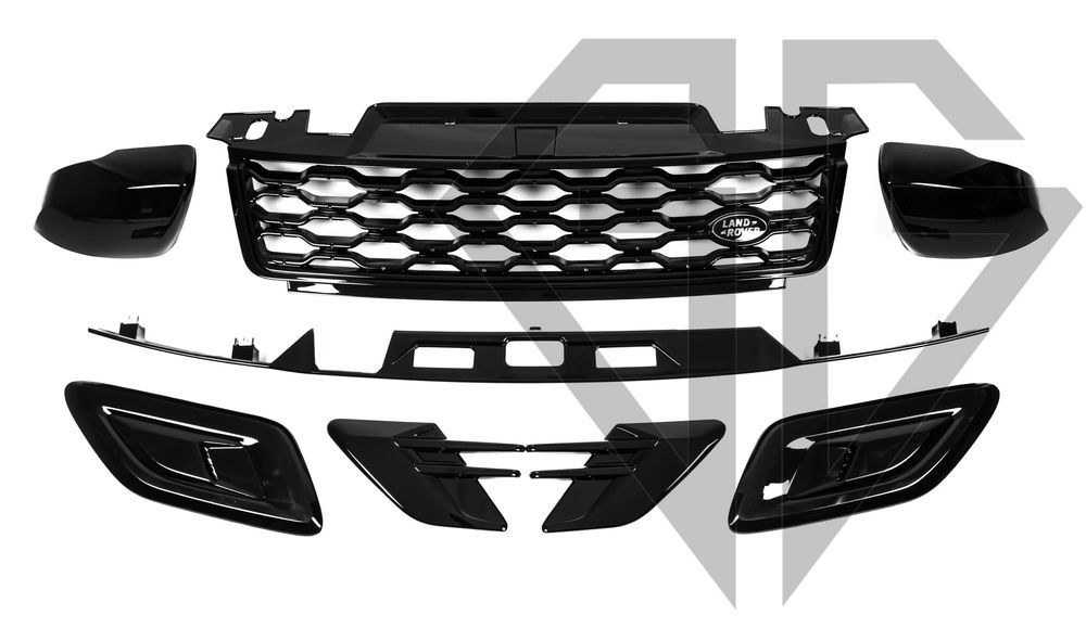 обвес range rover sport Зеркала ручки Решотка жабры  рендж ровер спорт