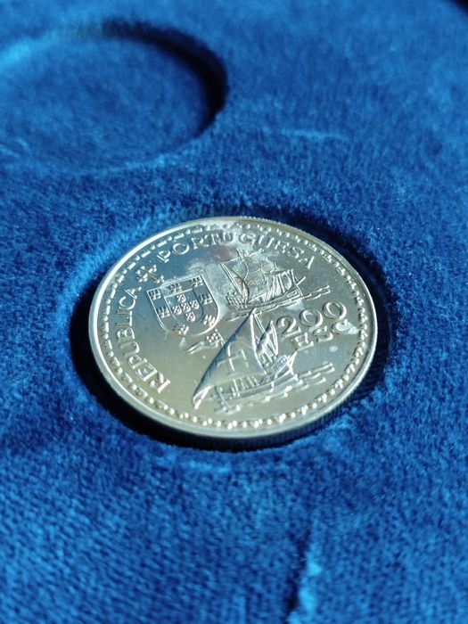 Moeda comemorativa de 200 Escudos- Henrique o Navegador