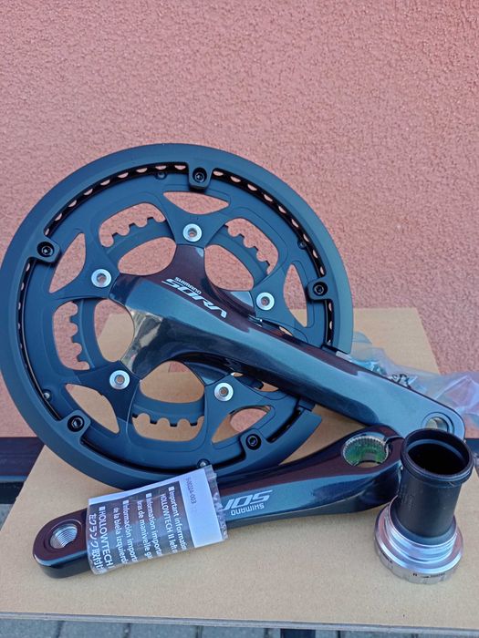 Shimano Sora FC-R3000 50-34T Hollowtech 9s Korba + Miski Suportu BB-RS501