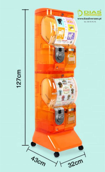 Máquina Bolas Dupla - Novas